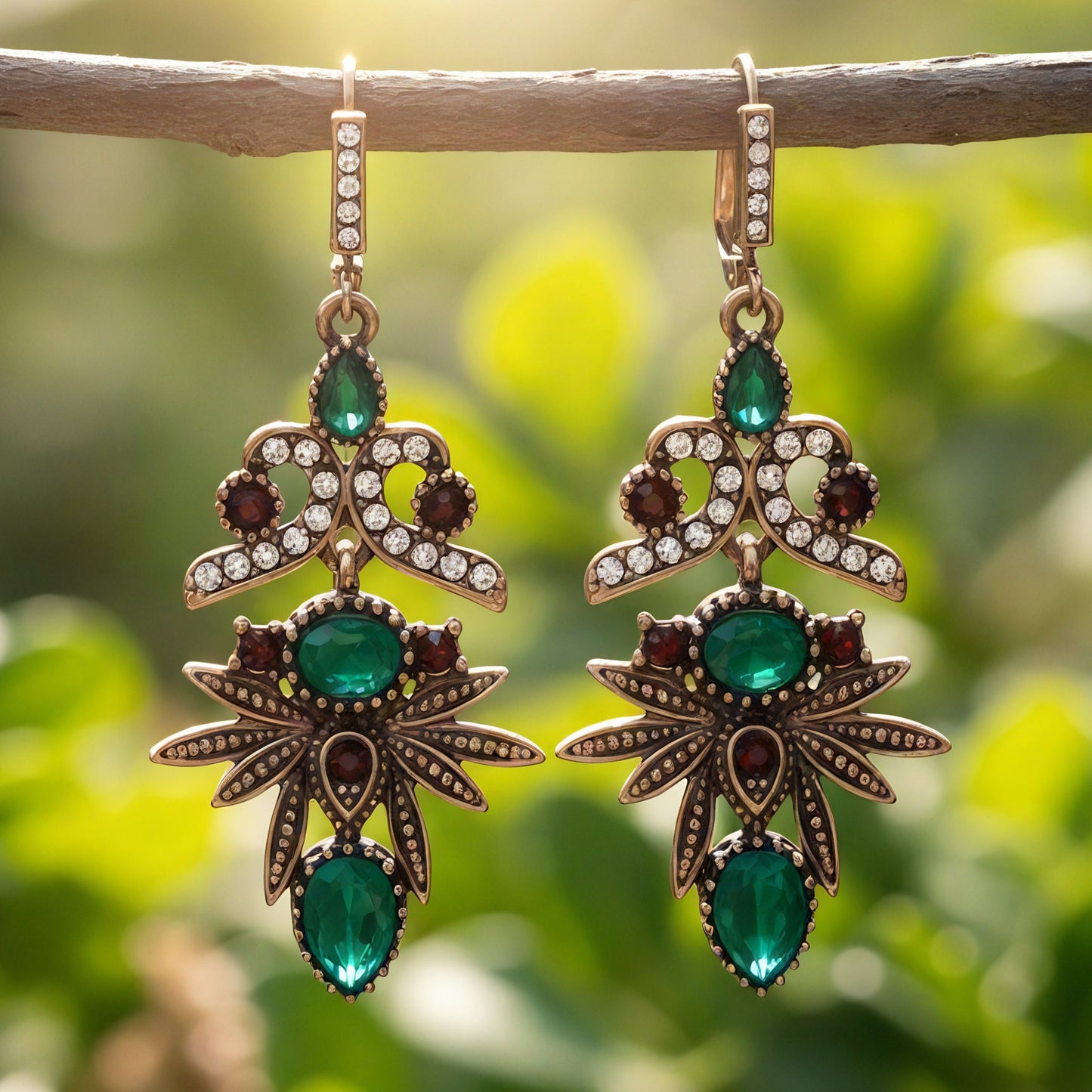 Vintage Royal Bloom Earrings
