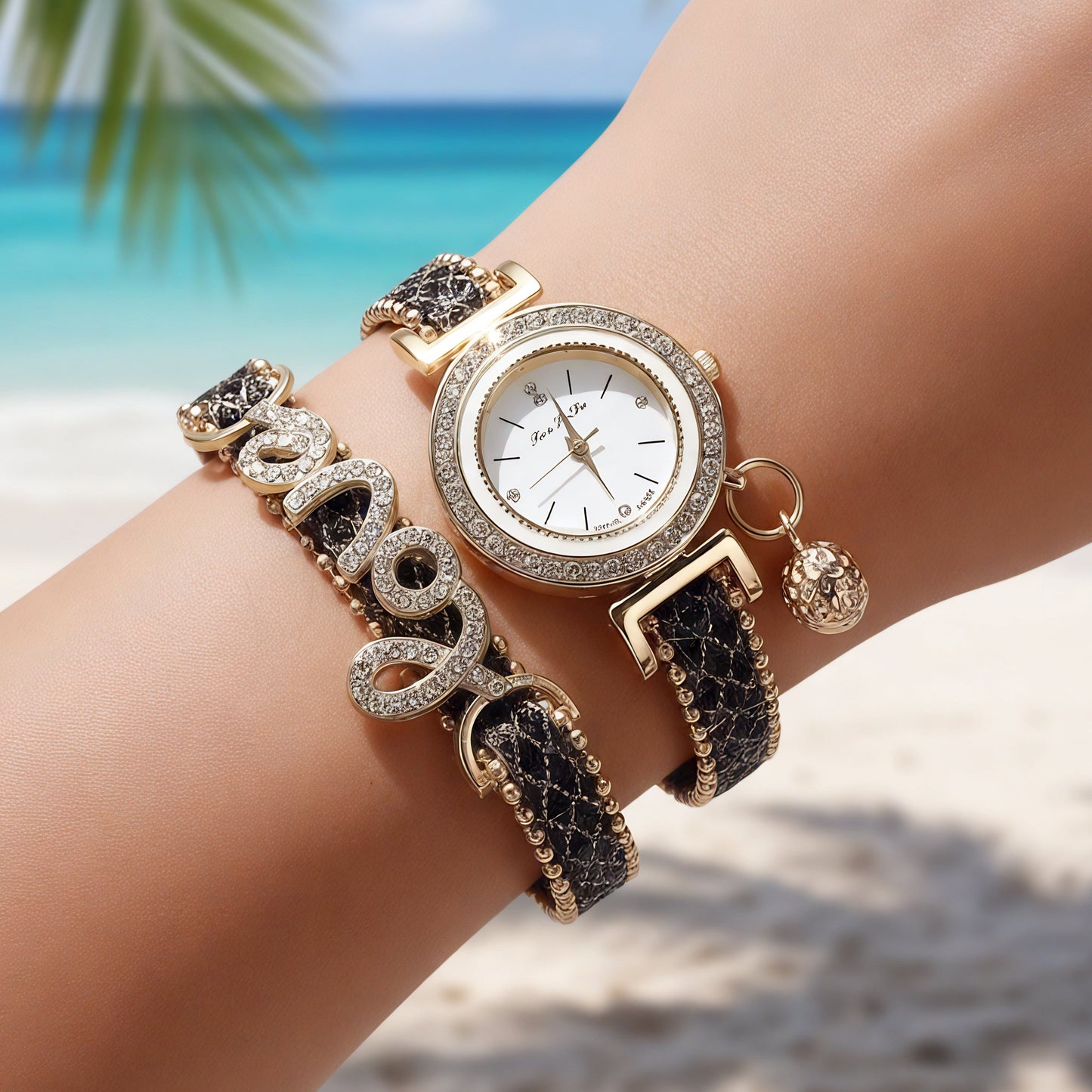 Boho Chic Love Charm Watch