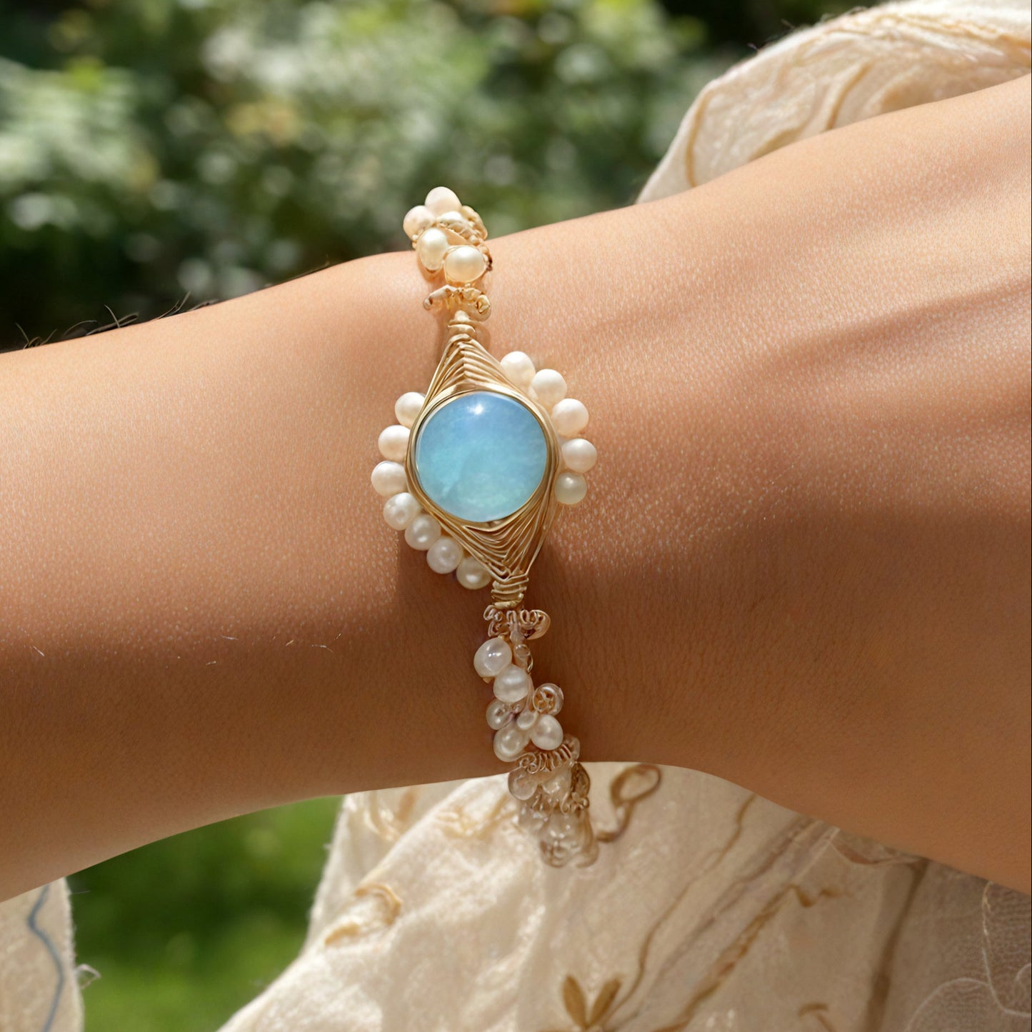 Ocean Pearl Harmony Bracelet