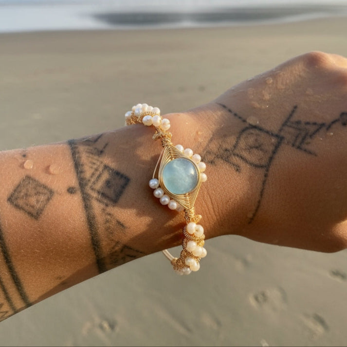 Ocean Pearl Harmony Bracelet