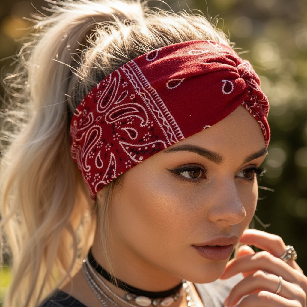 BohoBand Classic Wide Headwrap
