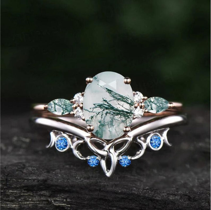 4-Pcs Fantasy Ring Set only $29 (Save $100)