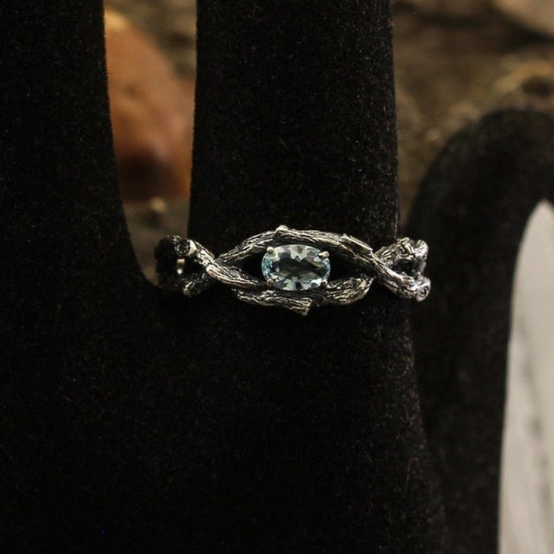 Enchanted Twig & Topaz Ring