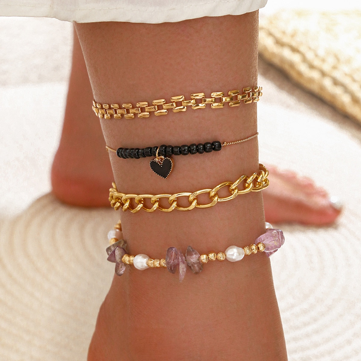 Seashell Serenade Anklet