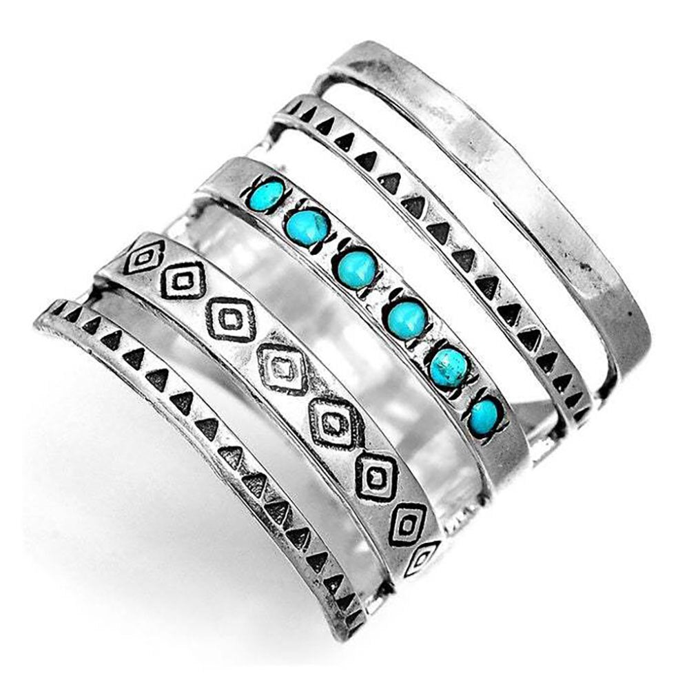 Bohemian Goddess Stone Ring