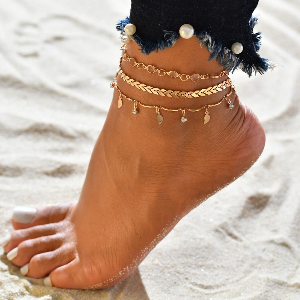 Seashell Serenade Anklet