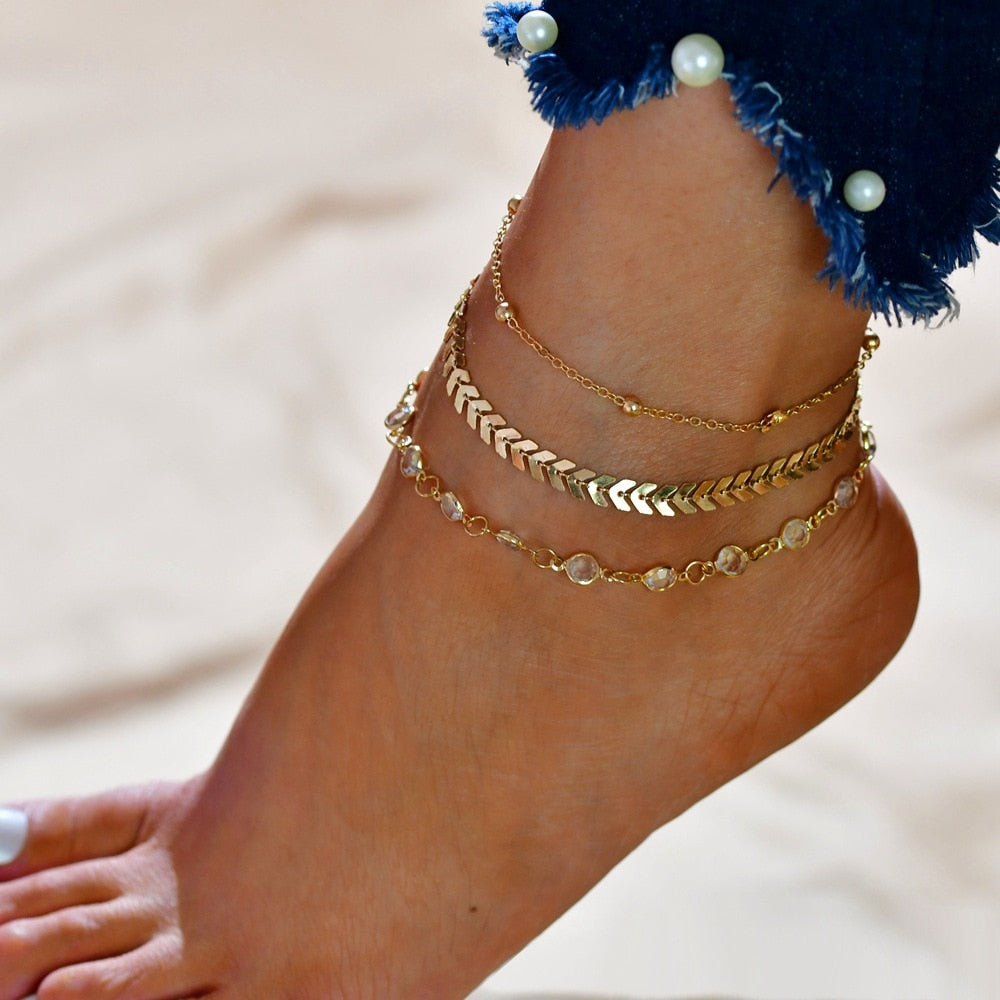 Seashell Serenade Anklet