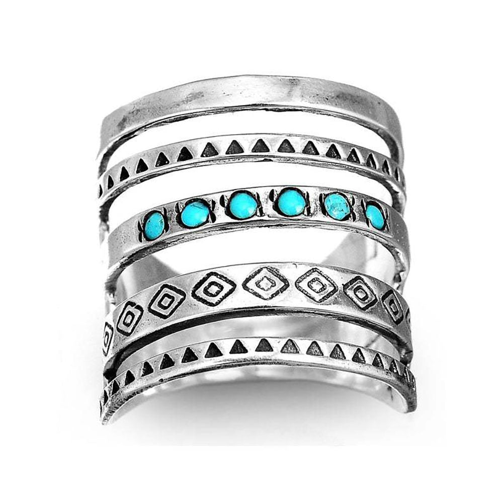 Bohemian Goddess Stone Ring