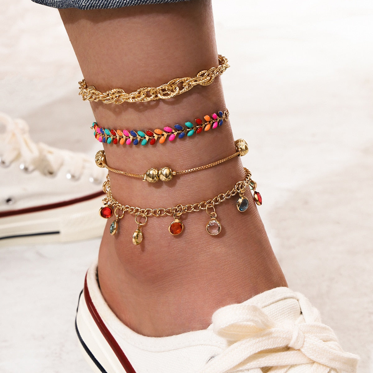 Seashell Serenade Anklet