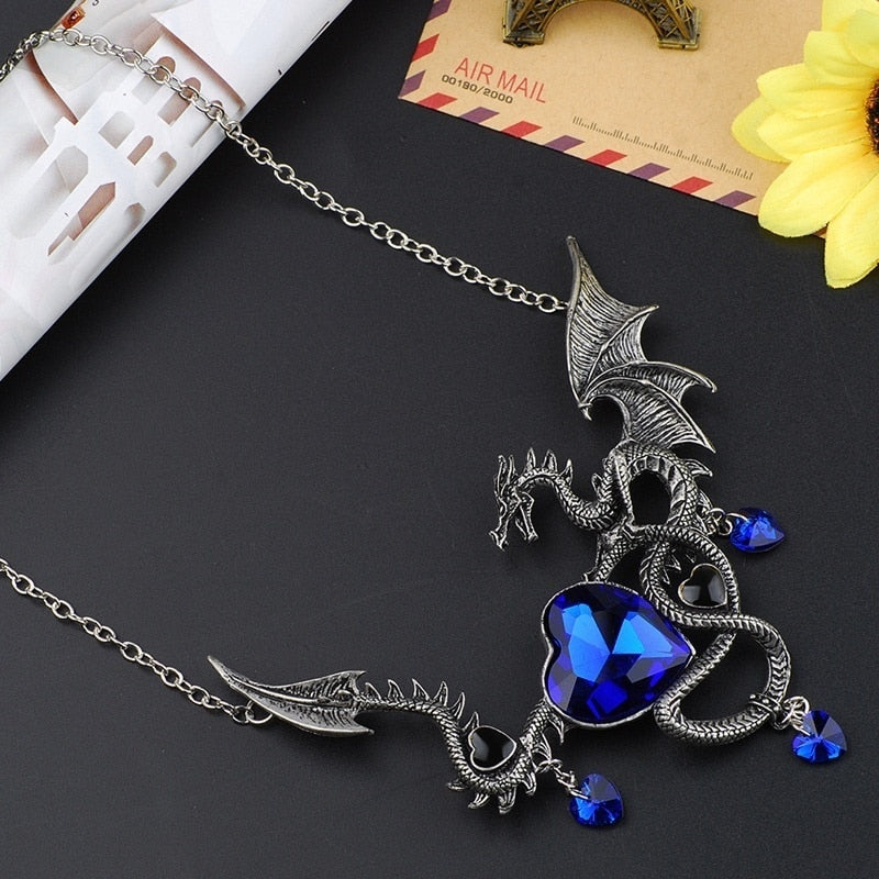 Dragon Heart Blaze Necklace