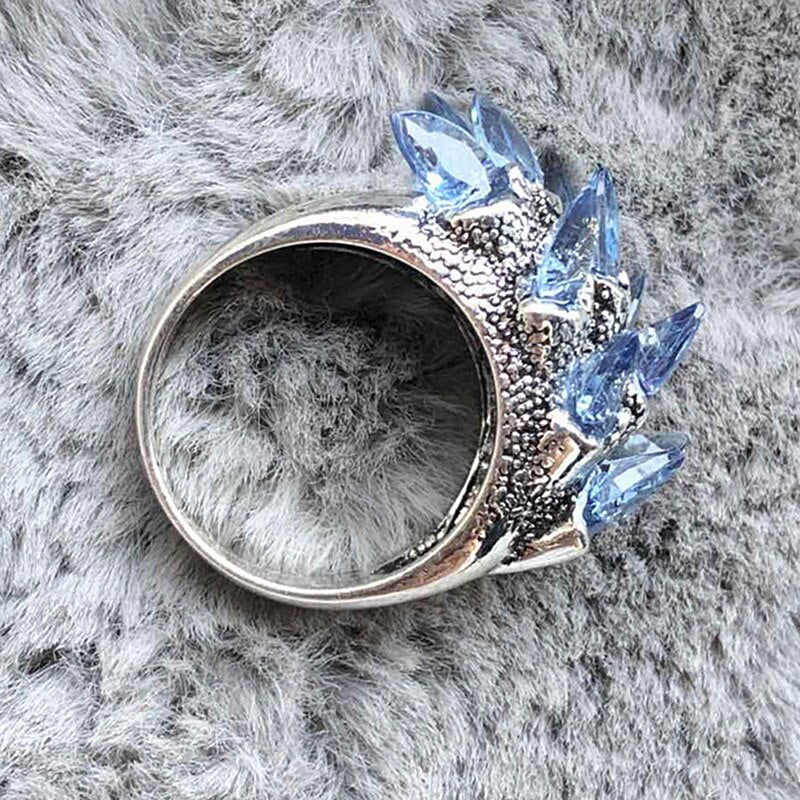 Enchanting Blue Crystal Ring