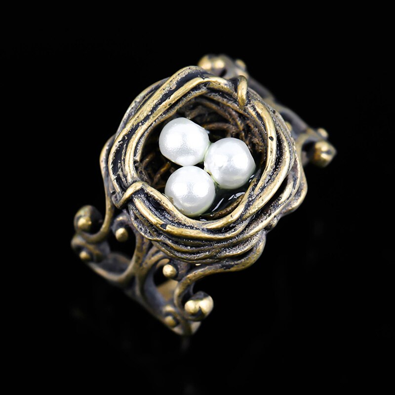 Whimsical Love Nest Ring