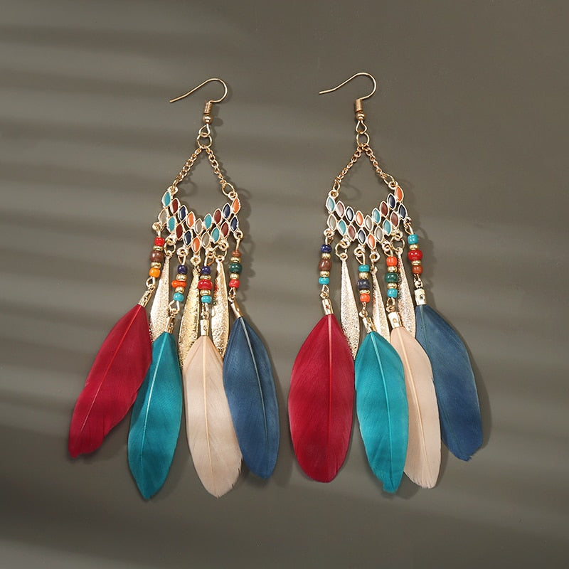 Feathered Fantasy Earrings