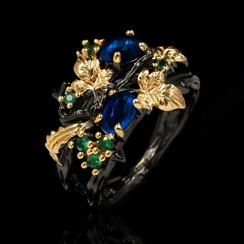 Enchanting Zircon Bloom Ring