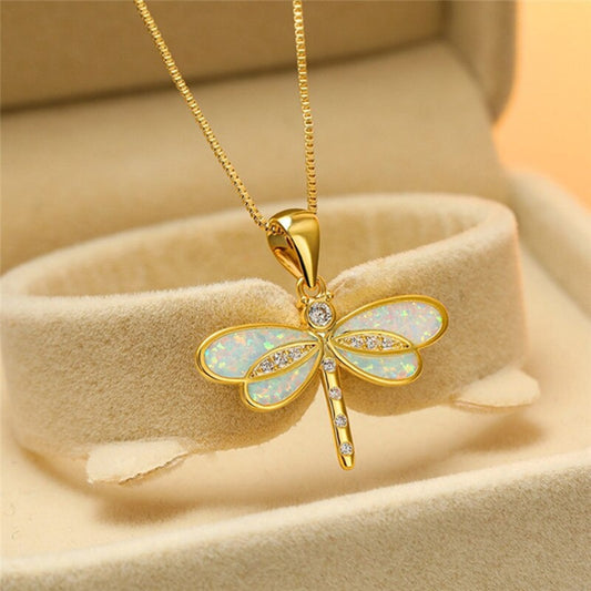 Stunning Dragonfly Necklace