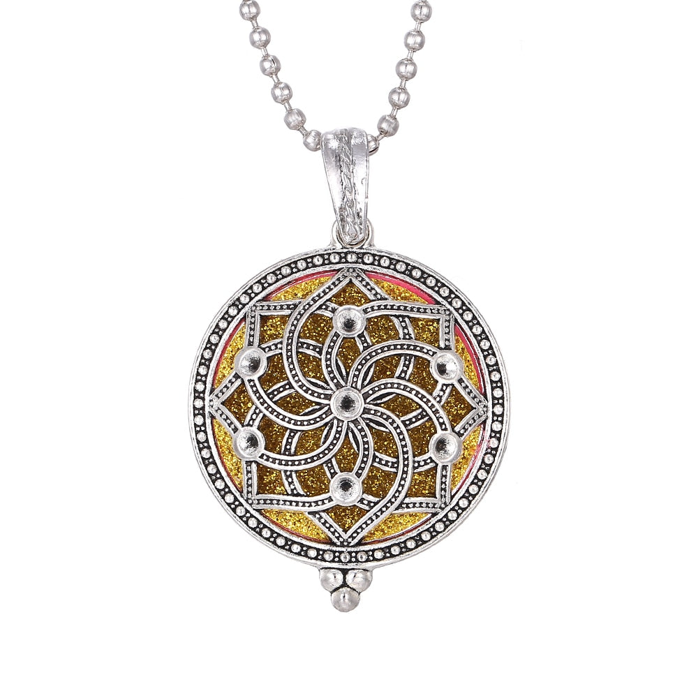 Tree of Life Aromatherapy Diffuser Necklace