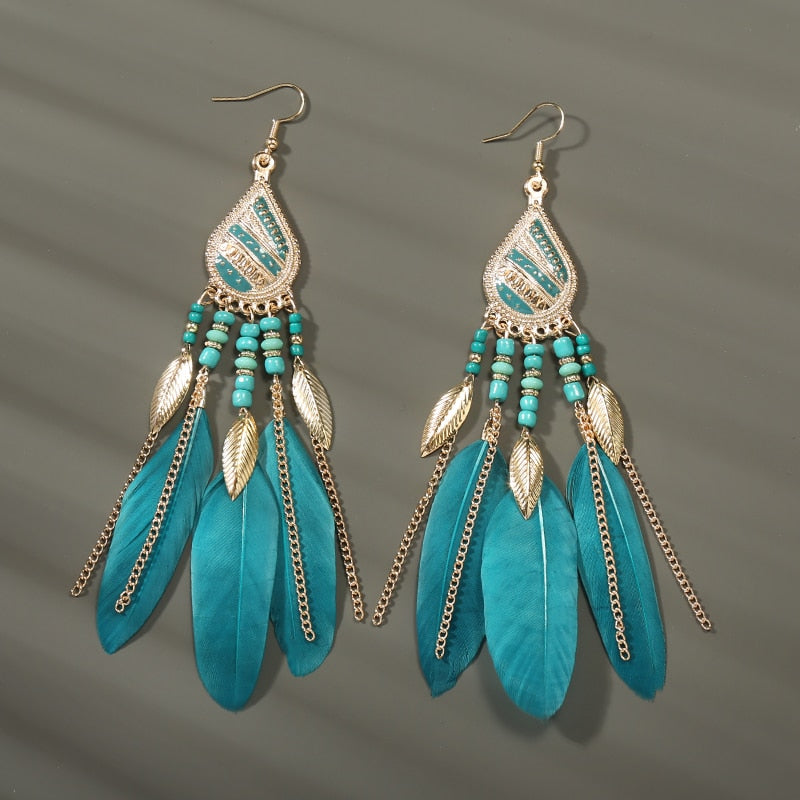 Feathered Fantasy Earrings