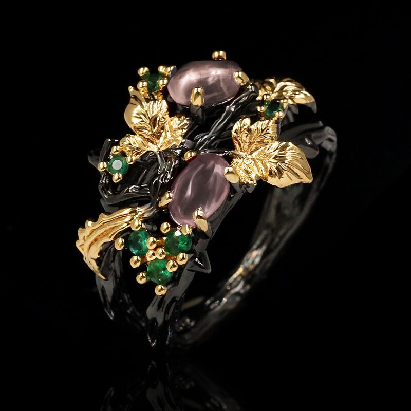 Enchanting Zircon Bloom Ring