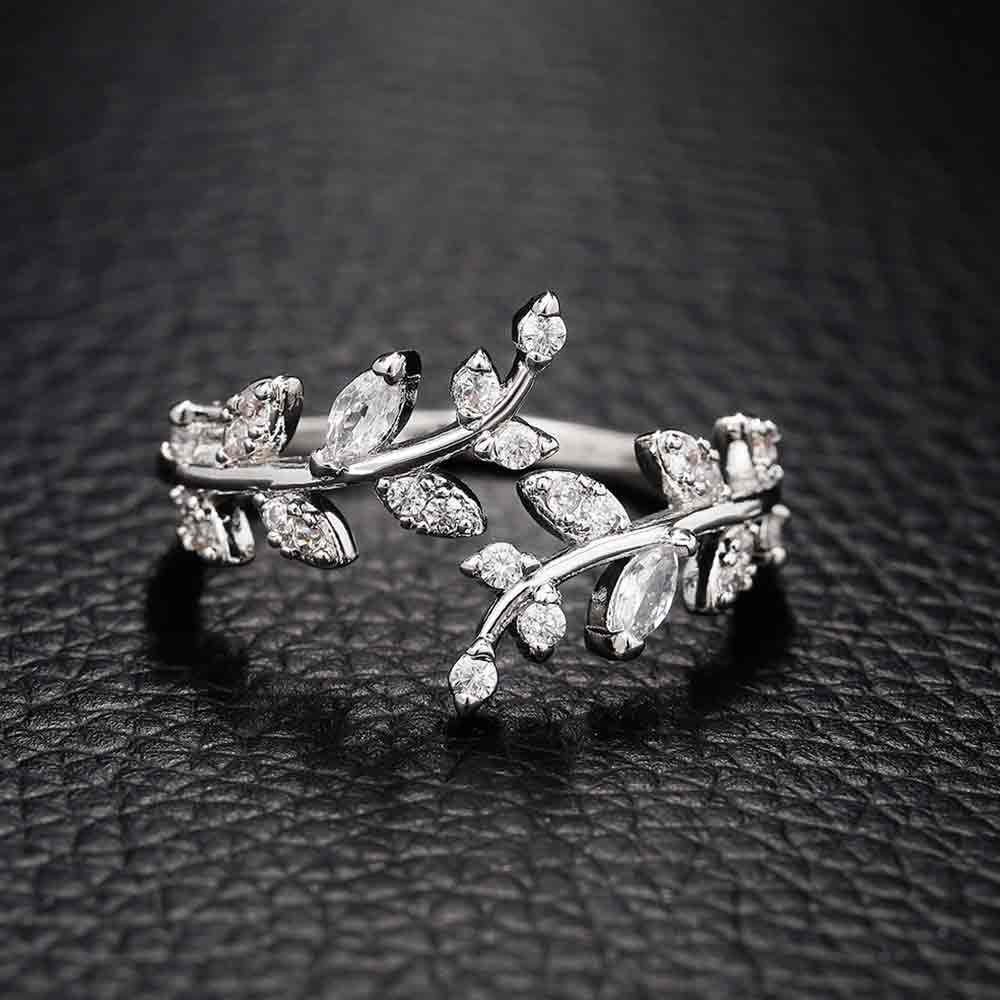 Fancy Olive Leaf Ring