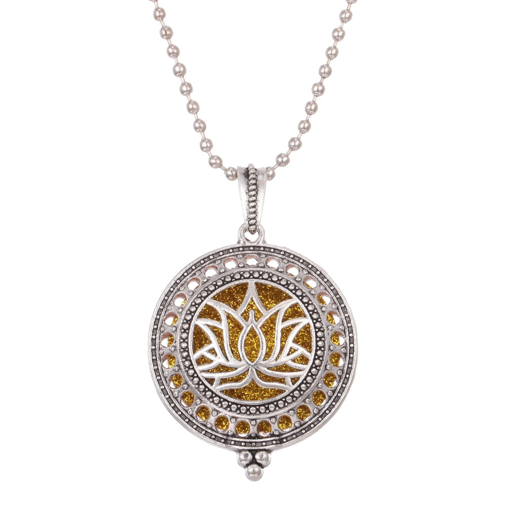 Tree of Life Aromatherapy Diffuser Necklace