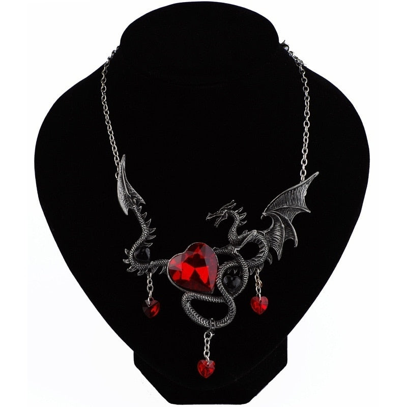 Dragon Heart Blaze Necklace