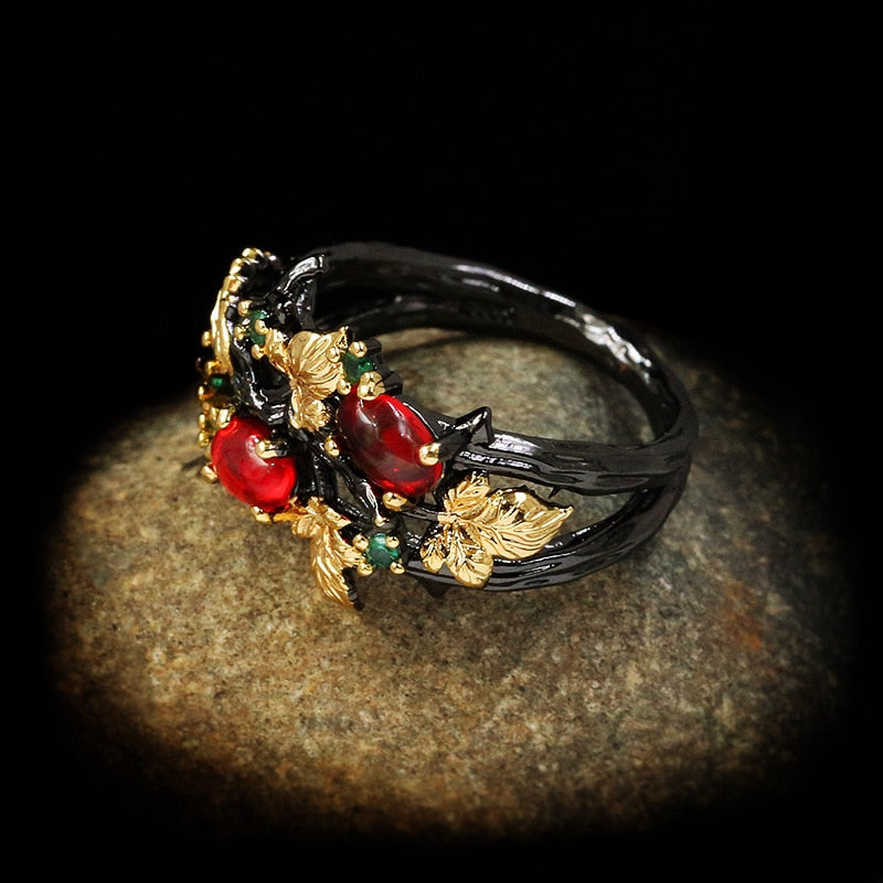 Enchanting Zircon Bloom Ring