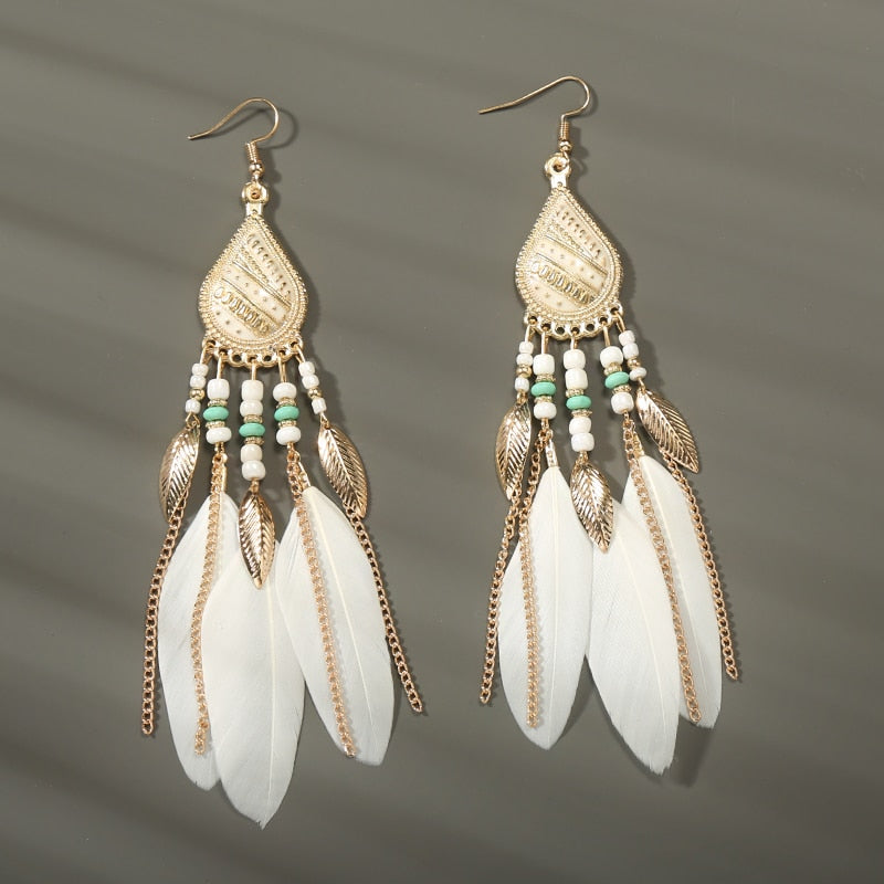 Feathered Fantasy Earrings