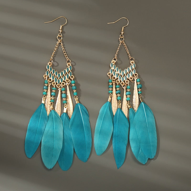 Feathered Fantasy Earrings