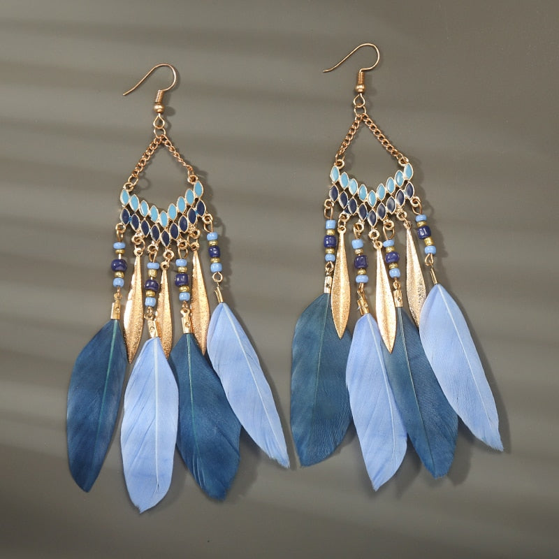 Feathered Fantasy Earrings