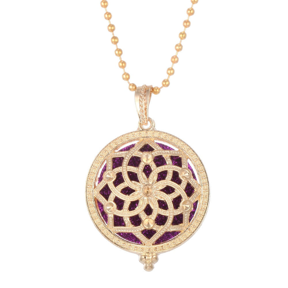 Tree of Life Aromatherapy Diffuser Necklace