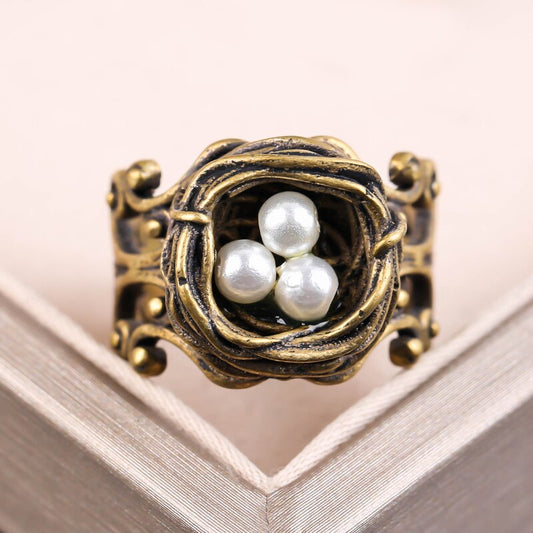 Whimsical Love Nest Ring