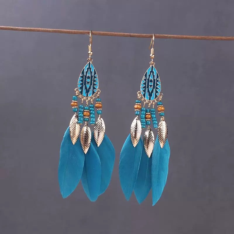 Feathered Fantasy Earrings