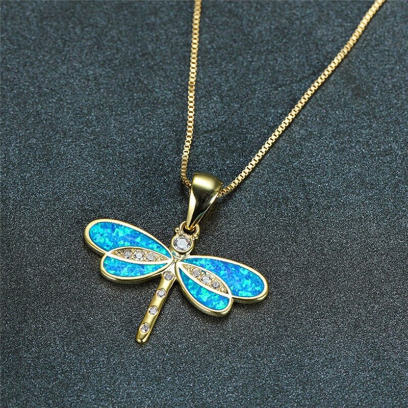 Stunning Dragonfly Necklace