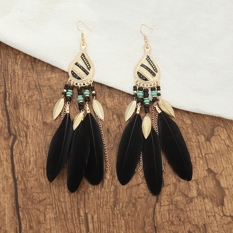 Feathered Fantasy Earrings