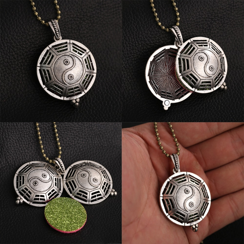 Tree of Life Aromatherapy Diffuser Necklace