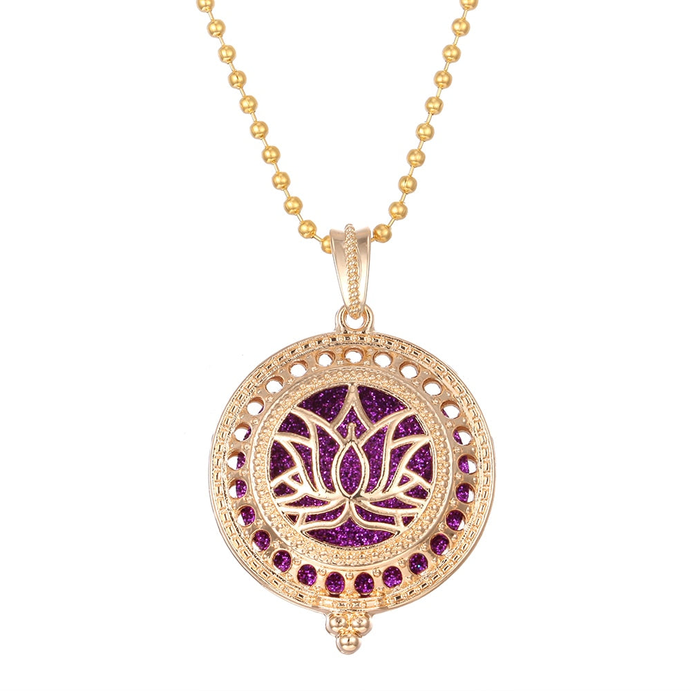 Tree of Life Aromatherapy Diffuser Necklace