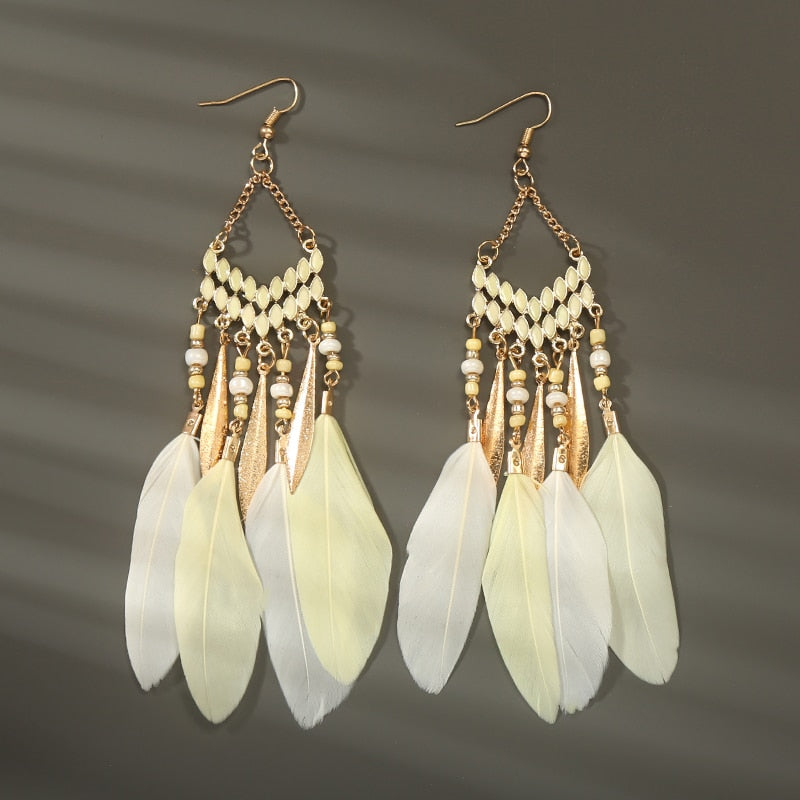 Feathered Fantasy Earrings