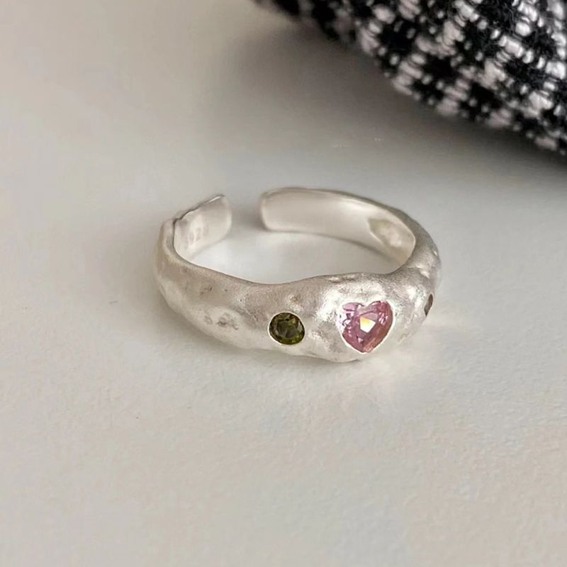 Colorful Zircon Ring