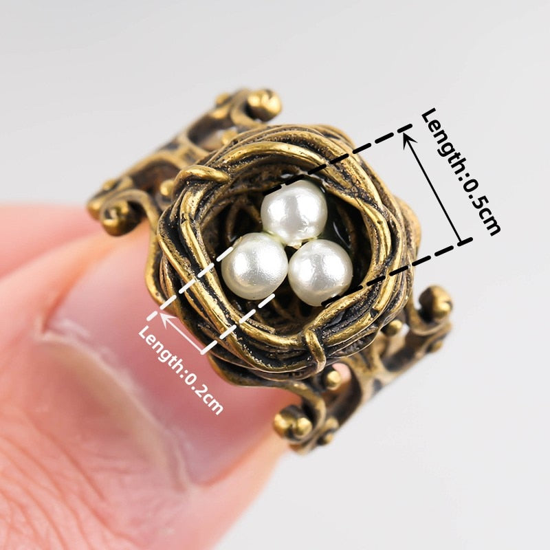 Whimsical Love Nest Ring