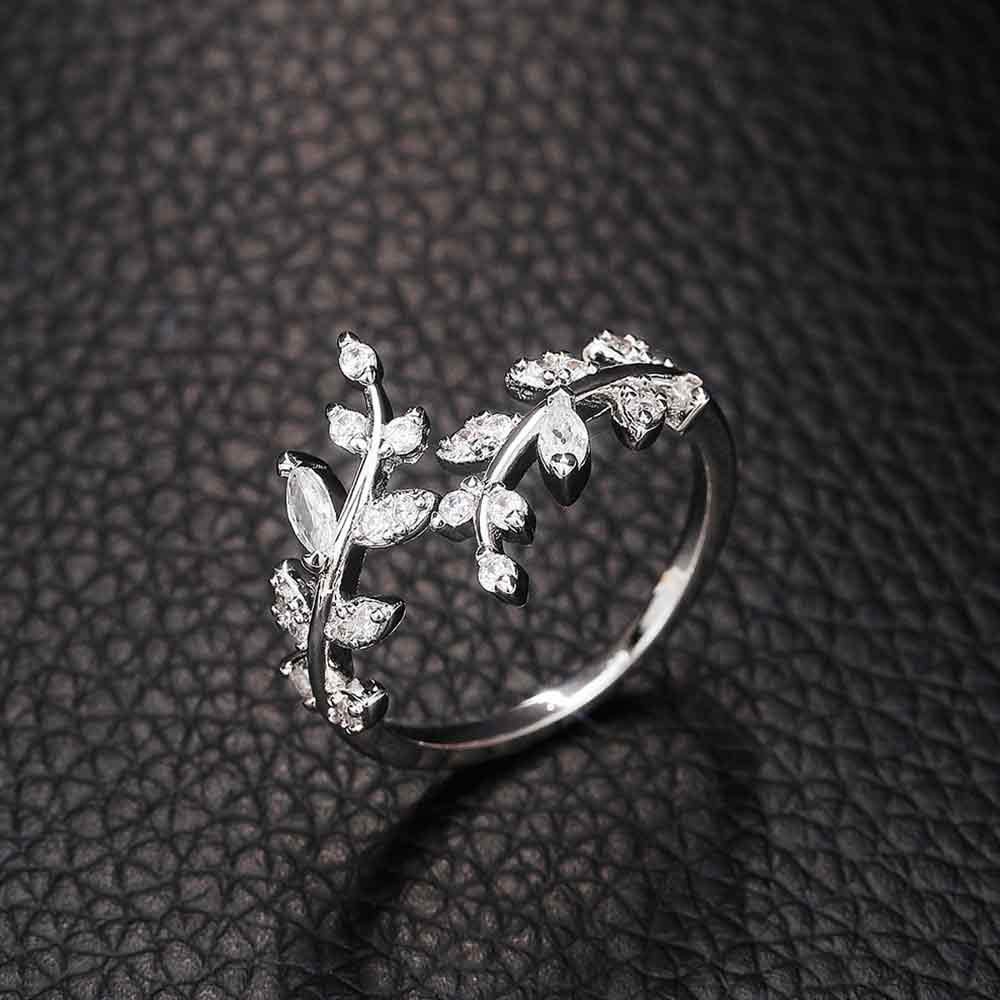 Fancy Olive Leaf Ring