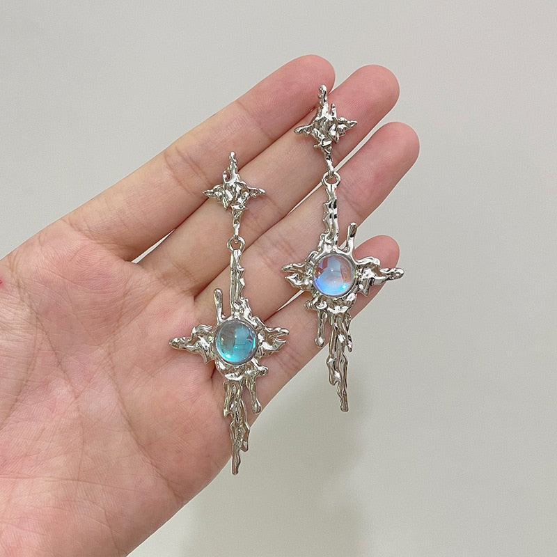 Mystic Moonstone Earrings