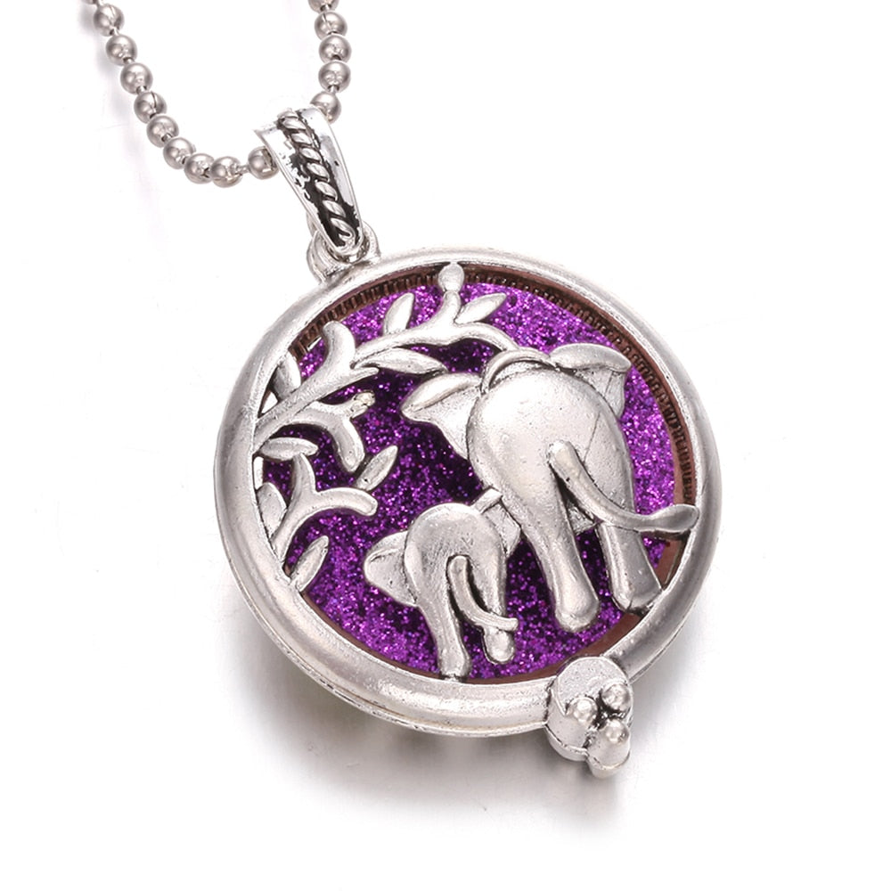 Tree of Life Aromatherapy Diffuser Necklace