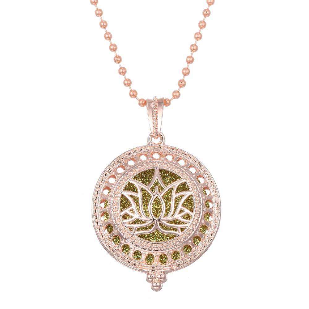 Tree of Life Aromatherapy Diffuser Necklace