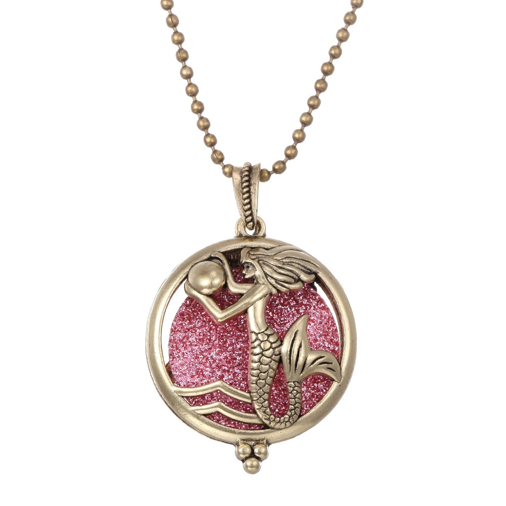 Tree of Life Aromatherapy Diffuser Necklace