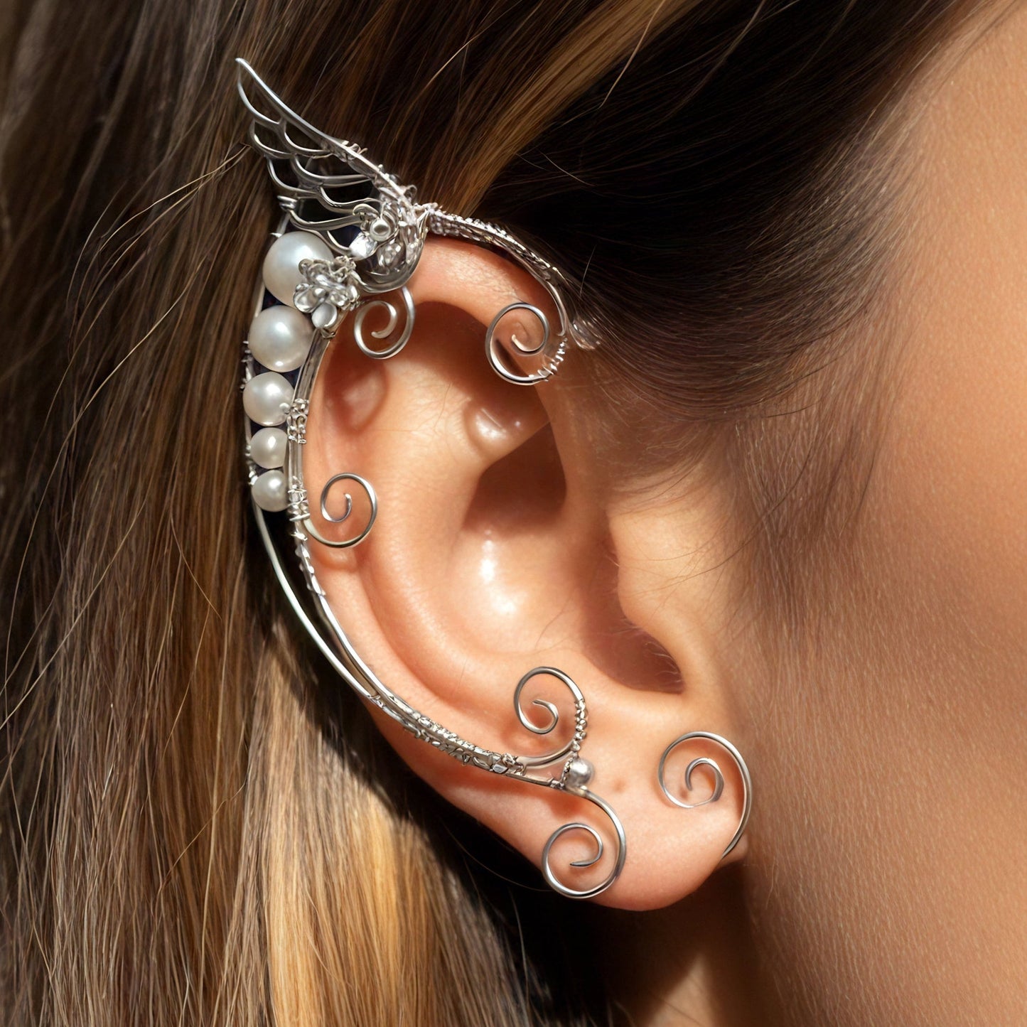 Ethereal Fairy Wing Ear Cuffs