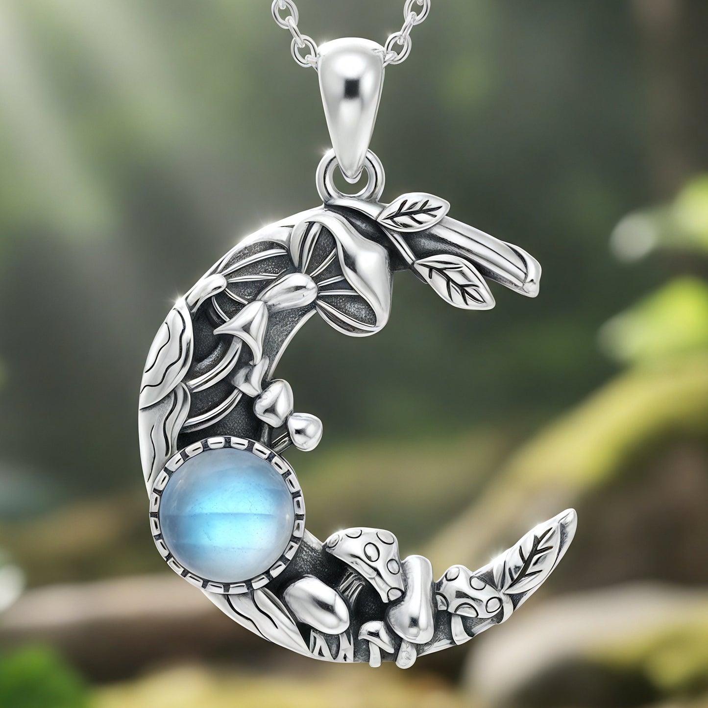 Moonlit Enchantment Bohemian Pendant