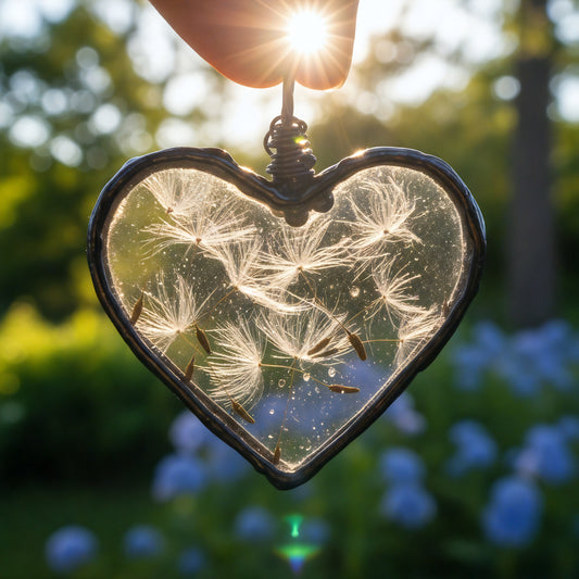 Eternal Wish Dandelion Necklace