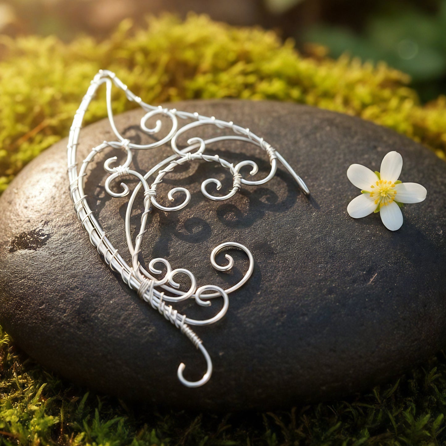 Enchanted Spiral Dreams Ear Cuffs