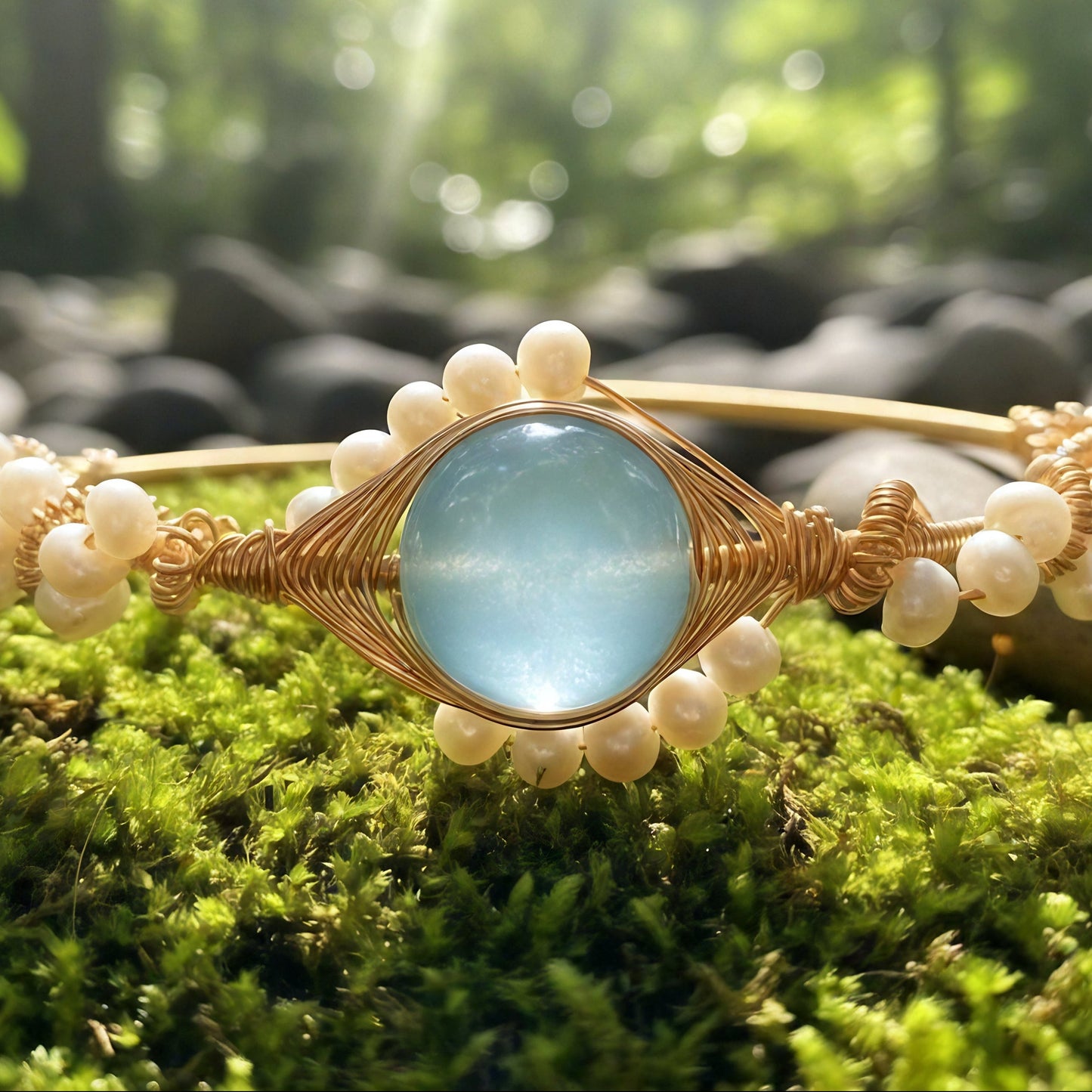 Ocean Pearl Harmony Bracelet