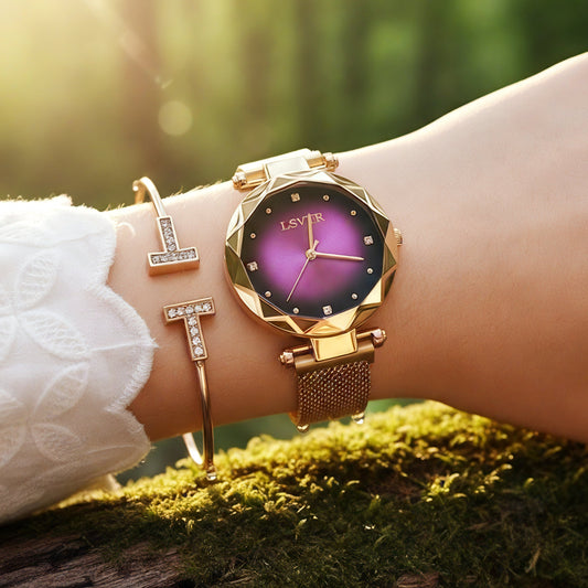 Elegant Rose Gold Fashion Watch